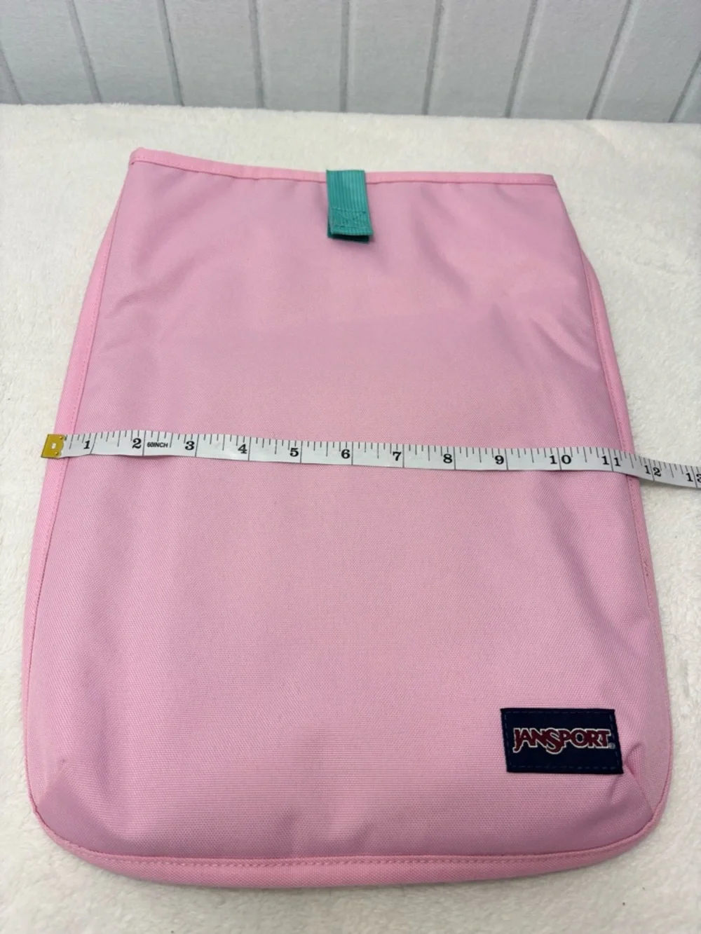 Jansport Pink Sleeve with Navy Logo‎ Patch